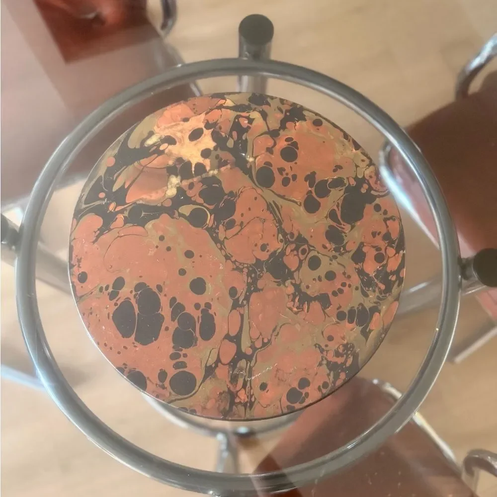 Custom galaxy painted IKEA lazy susan